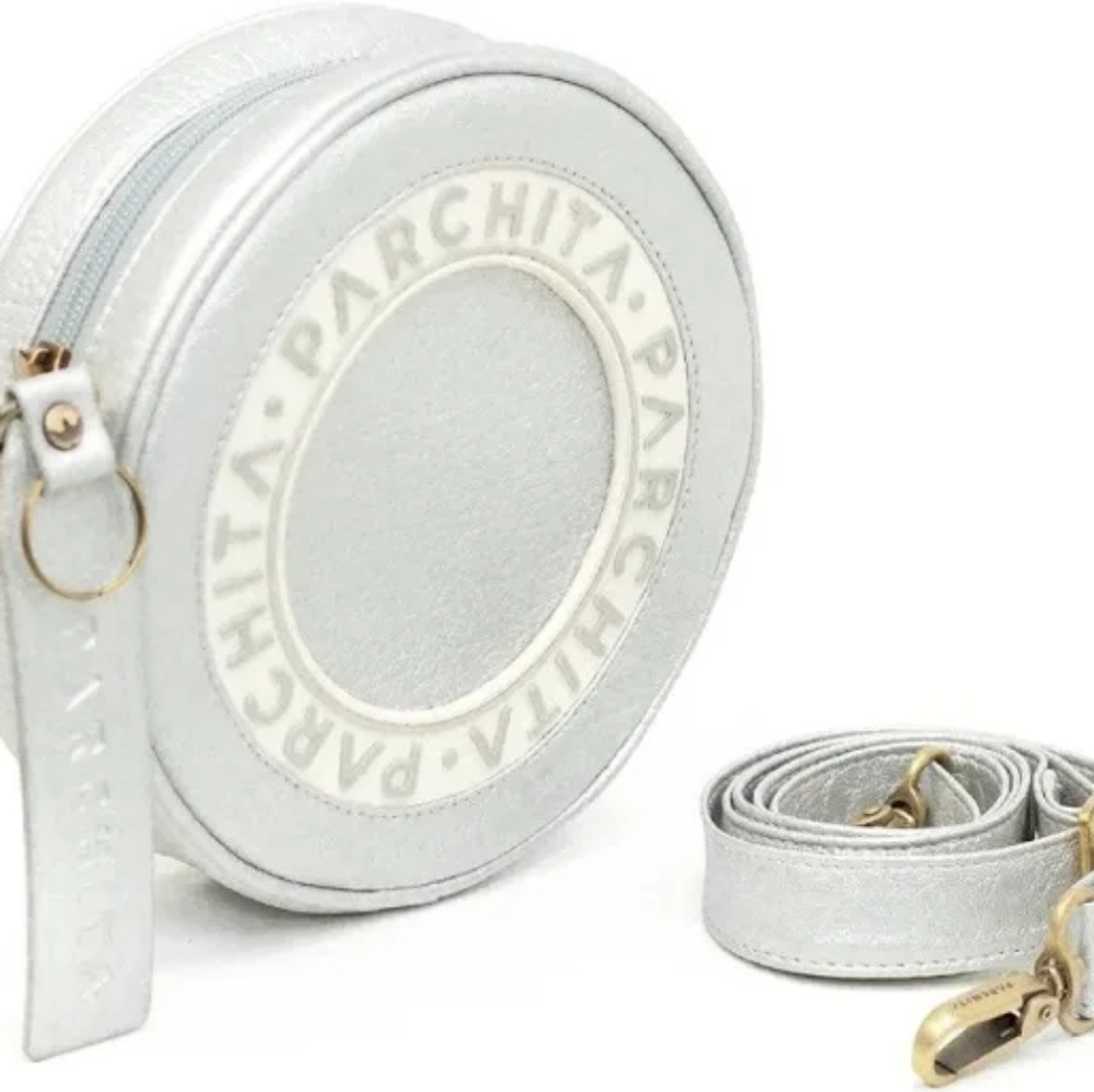 Parchita Disco Plata Bag